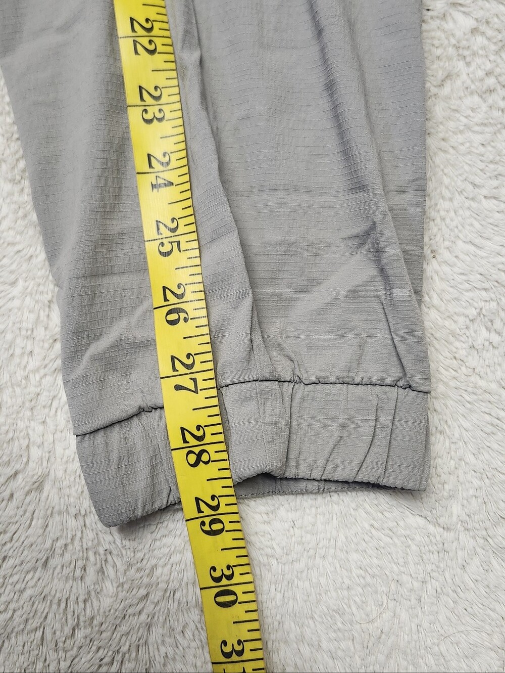 Athleta Womens Trekkie Jogger Nylon Pants Stretch Tapered Size 6 Pockets Gray - Picture 10 of 10